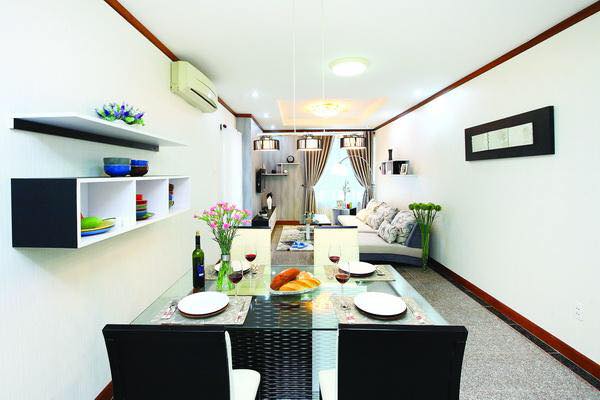 Cần cho thuê căn hộ Phú Hoàng Anh 2PN, nội thất cực cao cấp nhà mới 100%