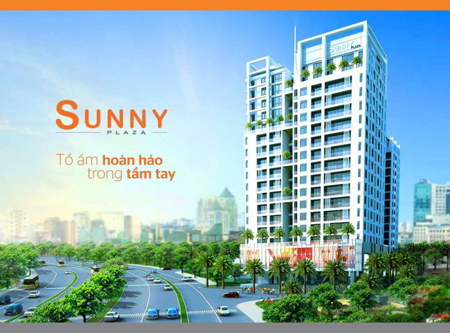 Cho thuê căn hộ 2PN nội thất căn bản tại Sunny Plaza - giá 12 tr/tháng, LH 0908879243 Anh Tuấn