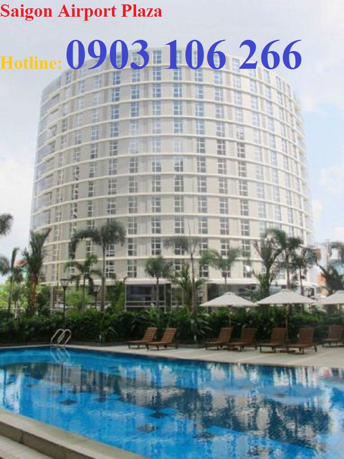 Cho thuê CHCC 3PN Sài Gòn Airport Plaza tầng cao, view đẹp, nội thất đầy đủ 29.54 triệu/tháng