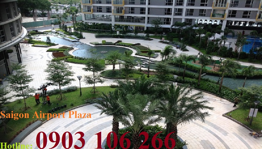Cho thuê CHCC 153 m2 Sài Gòn Airport Plaza tầng cao, giá chỉ 29.54 triệu/tháng