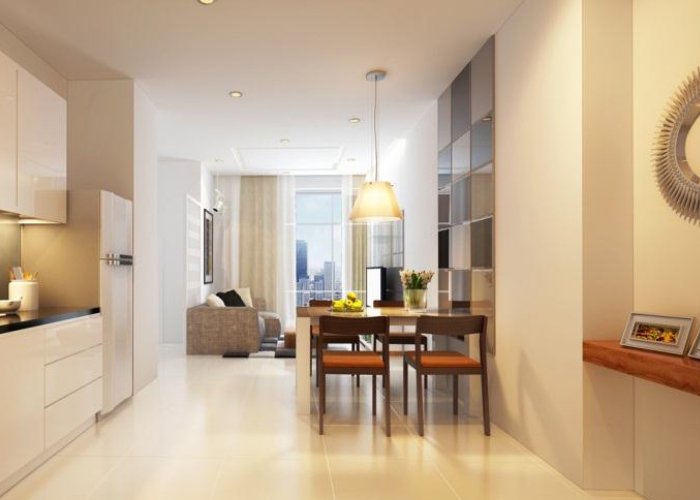 Cho thuê căn hộ Phú Hoàng Anh, 3PN, đầy đủ nội thất lầu cao View sông cực mát