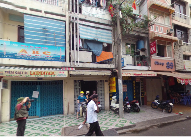 Nhà mặt tiền đường Nguyễn Văn Cừ, Phường Cầu Kho, Quận 5 (ngang 5m, trống suốt)