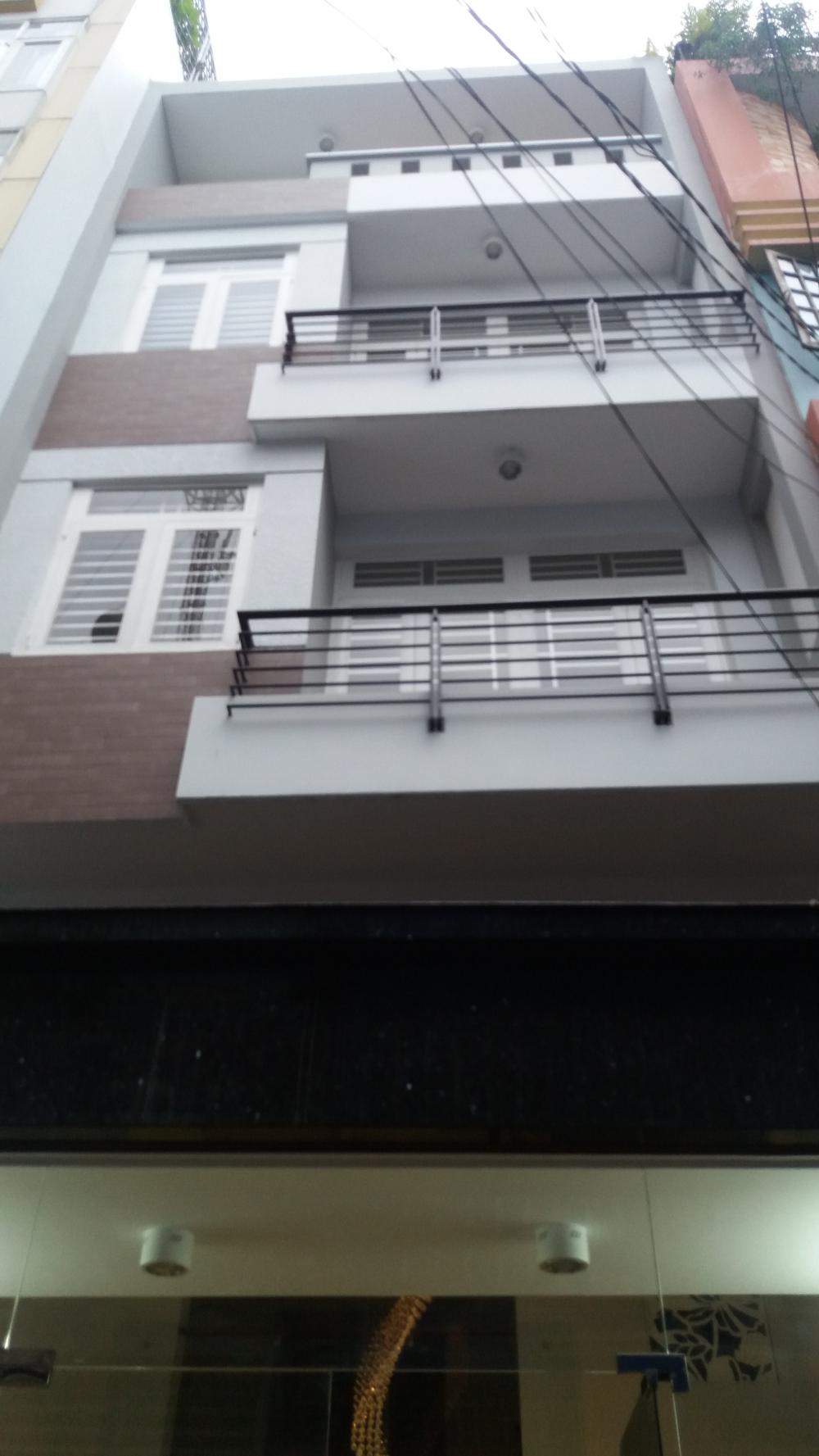 Cho thuê nhà Lê Hồng Phong 5m x 20m, trệt, 3 lầu, ST, kinh doanh tự do, giá 40 triệu/tháng