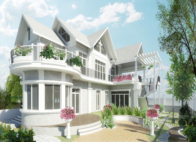 Cho thuê biệt thự đẹp khu An Phú An Khánh, Q2, 561m2, 5 phòng ngủ, 136.29 triệu/tháng, 01634691428