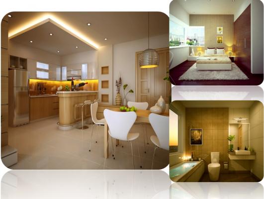 Cho thuê CHCC tại dự án Carillon Apartment, Tân Bình, Tp. HCM, 87 m2, 2PN, giá 14 triệu/tháng