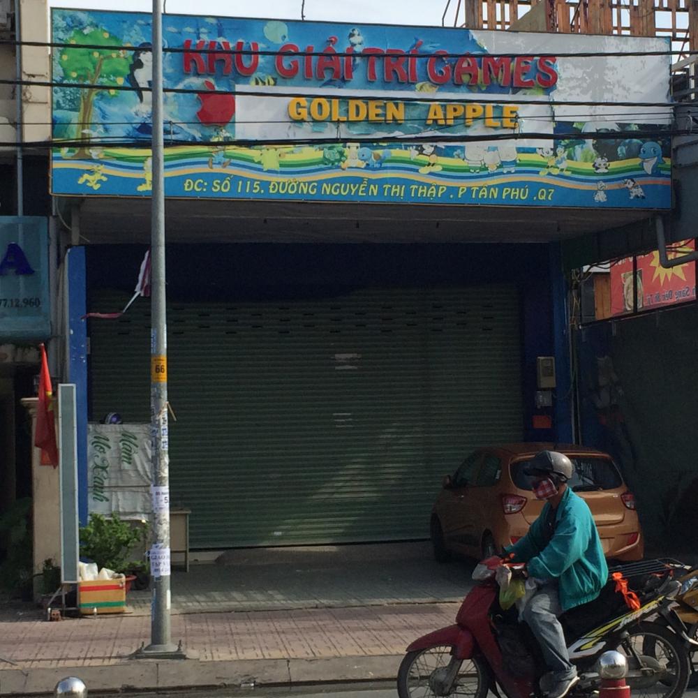 Cho thuê nhà đường Nguyễn Thị Thập, 8x25m, 2 căn liền kề 1 trệt có gác