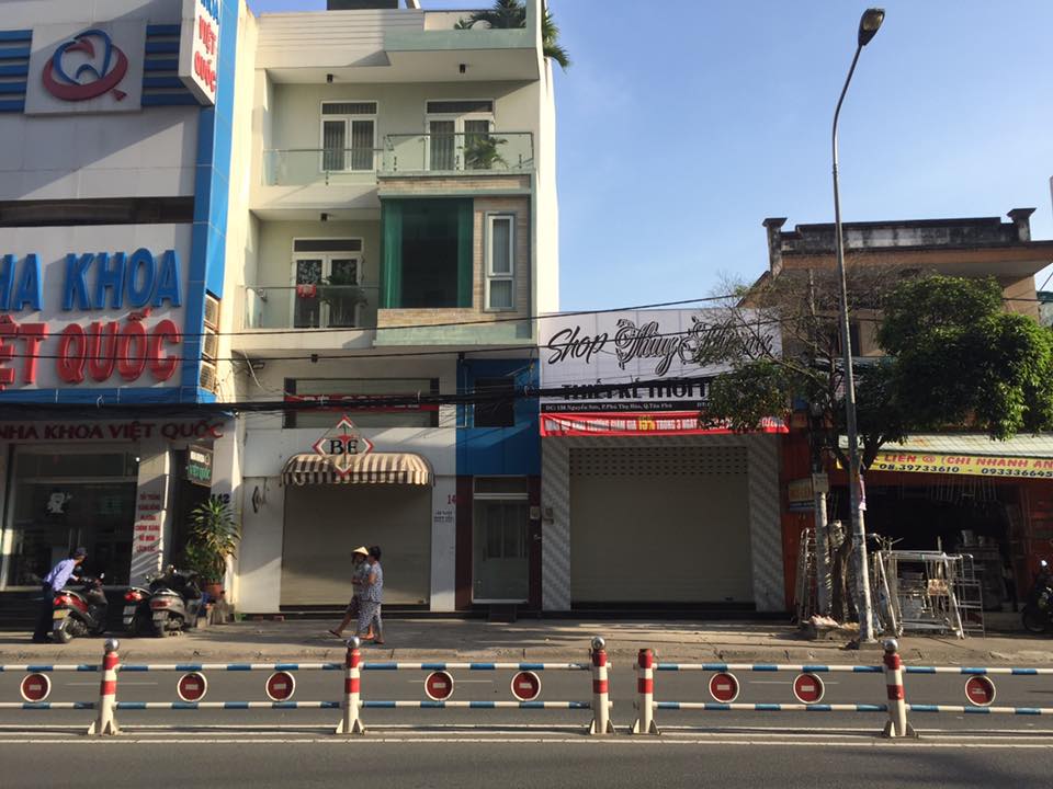 Cho thuê nhà mặt tiền gần ngay trường học đường Nguyễn Sơn, Tân Phú
