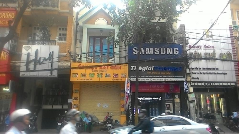 Cho thuê nhà mặt tiền đường Trần Quang Khải