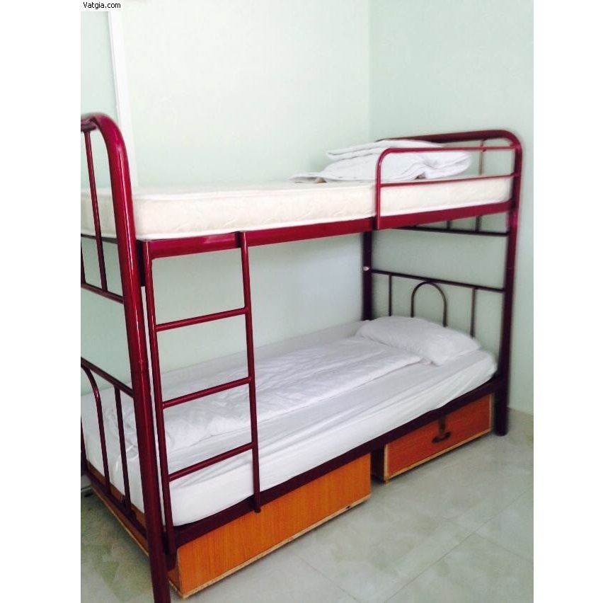 Cho thuê giường tầng CC Ký Túc Xá số 45/12 Đ.D5, Bình Thạnh cho 1 người ở, WC cực sạch