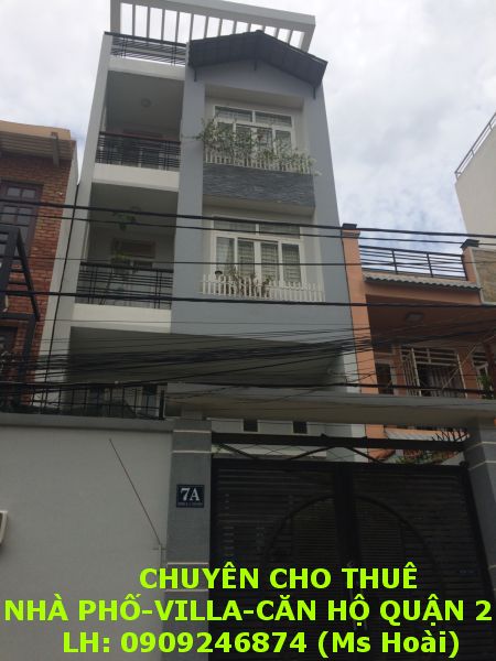 Cho thuê nhà đường Nguyễn Quý Đức, P. An Phú, Q2, 5PN, trệt, 2 lầu, NTCB, 37 tr/th. LH 0909246874