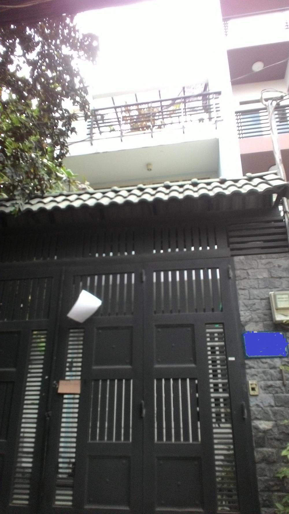 Nhà 4x25m, 1 lầu 3 phòng hẻm Phan Huy Ích, P14