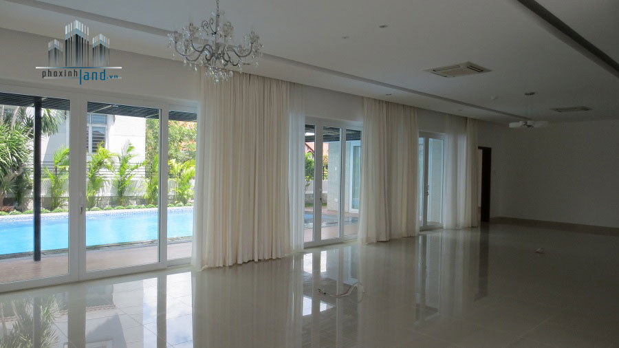 Cho thuê biệt thự Fideco Thảo Điền 550m2, 5PN, nội thất đầy đủ, 90.14 triệu/tháng call 0919408646