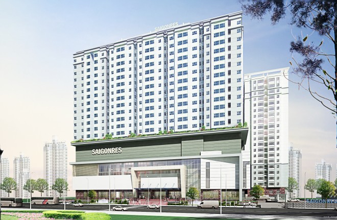 Cần cho thuê căn hộ chung cư Saigonres Plaza Q. Bình Thạnh, 70m2, 2PN- 11tr/th. Nhà trống mới 100%