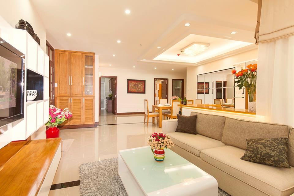 Cho thuê gấp căn hộ Him Lam Riverside Q7, 78m2, 2PN, 2WC, full nội thất, giá 15 tr/tháng