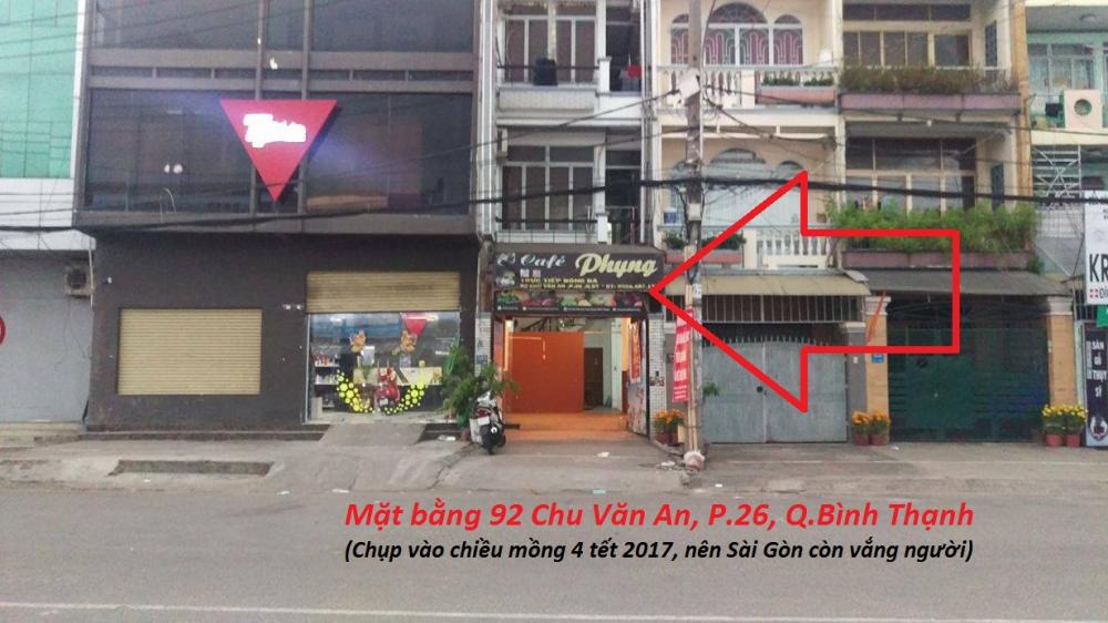 Cho thuê mặt bằng trên đường Chu Văn An, giá 5tr/tháng