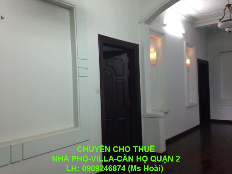 Cho thuê biệt thự đường Thảo Điền; DT 15x20 full nội thất, giá 68.31tr/tháng. LH 0909246874