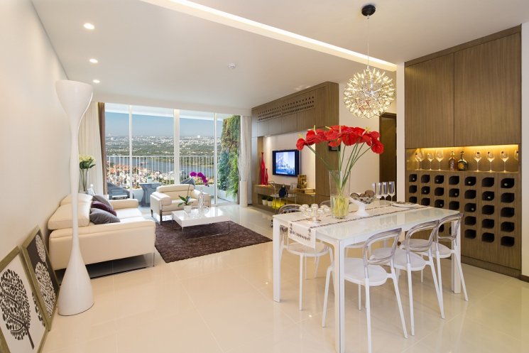 Cho thuê căn hộ An Khang, Q2, 2-3PN, không nội thất và đầy đủ nội thất, giá rẻ 12-14 triệu/tháng