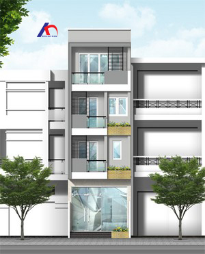 Cho thuê tòa nhà mới xây MT Lê Văn Việt, Q. 9, (DT: 5x40m, 1 hầm, 6 lầu)