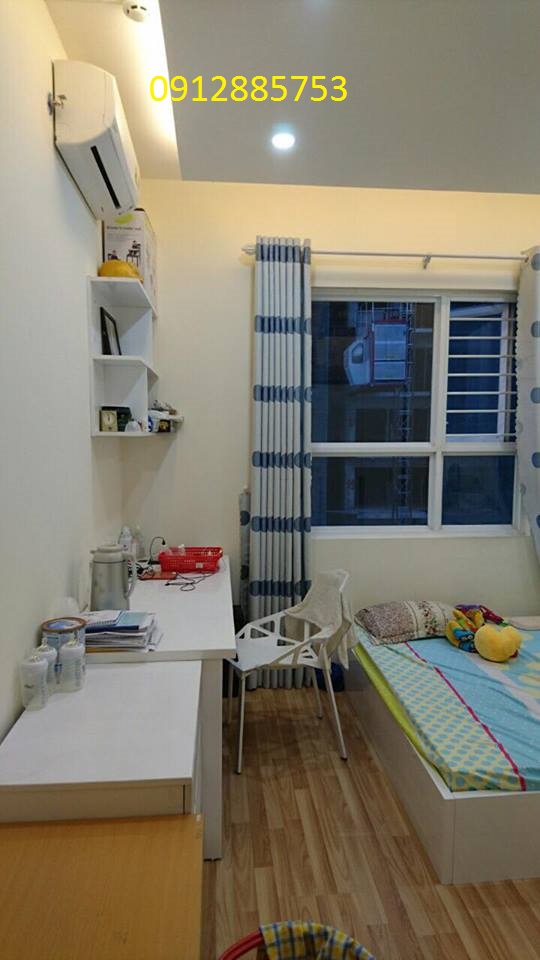 Cần cho thuê gấp căn hộ Babylon, Q.Tân Phú, DT: 70 m2, 2PN, giá 9 tr/th, đầy đủ nội thất