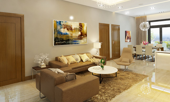 Cho thuê căn hộ chung cư Belleza Q7, diện tích 92m2, 2 phòng ngủ, 2WC