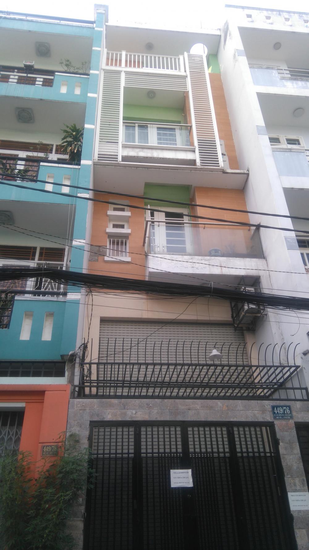 Cho thuê nhà mặt tiền đường Đinh Tiên Hoàng, Phường Đa Kao, Quận 1, Hồ Chí Minh