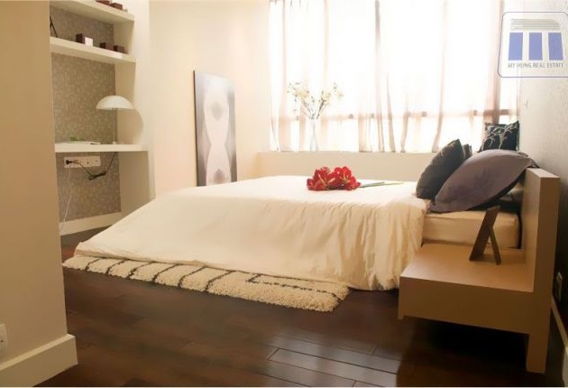 Cho thuê căn hộ Khánh Hội 2 giá 10tr/th, full nội thất, nhà đẹp, sàn gỗ