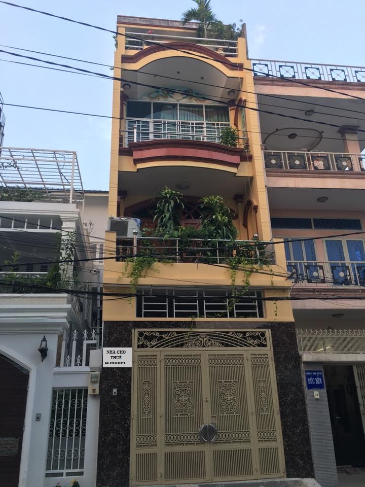 Cho thê nguyên căn đường Nguyễn Văn Đậu, Bình Thạnh. DT: 4.5x18m, giá: 35triệu/tháng