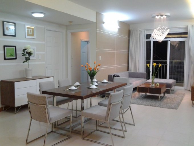 Cho thuê căn hộ mới bàn giao, nhà đẹp chỉ 5tr/tháng full nội thất LH 090- 696- 5551