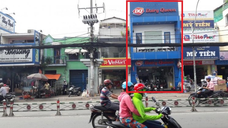 Cho thuê nhà góc 2 MT Quang Trung, Gò Vấp, ngang 5.5m, khu thời trang sâm uất, gần trường