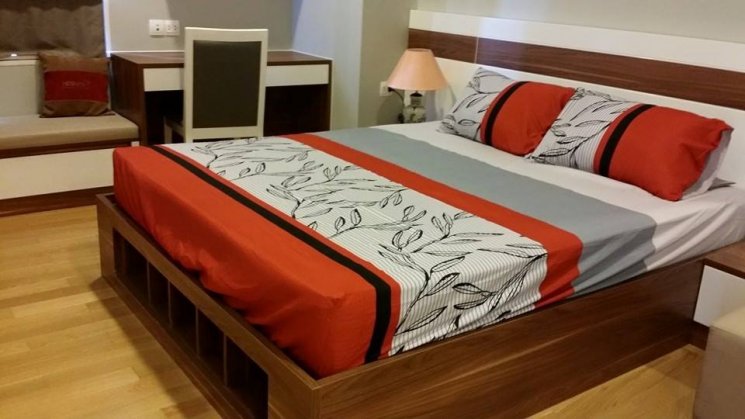 Cho thuê CHCC Satra Eximland, quận Phú Nhuận, 3 phòng ngủ thiết kế châu Âu, giá 21 triệu/tháng