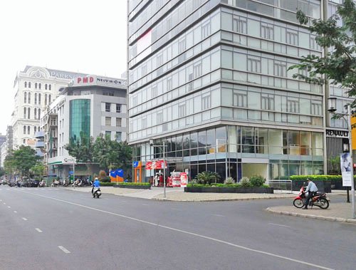 Cho thuê văn phòng tòa nhà IMV Center đường Hoàng Văn Thái, Quận 7, DT 316m2, 410 nghìn/m2/tháng