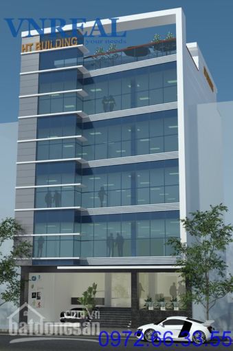 Cho thuê văn phòng HT Building – Mặt tiền D2, Quận Bình Thạnh – 50m2 – 362.4 nghìn/m2/th