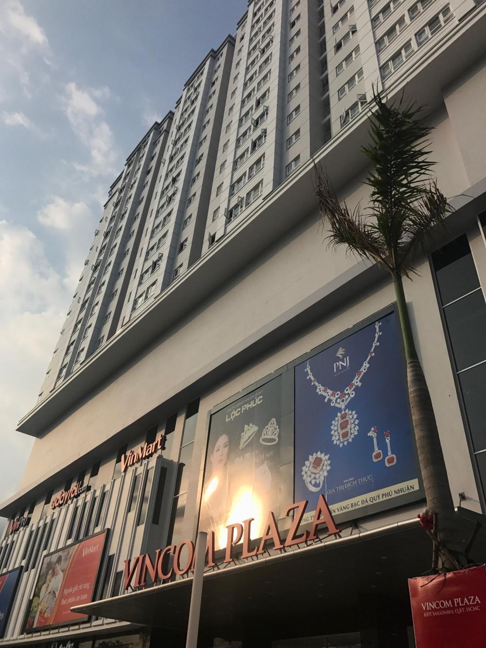 Cho thuê căn hộ Saigonres Plaza 3 PN, 81m2 căn góc tầng cao view đẹp giá 12 triệu/th