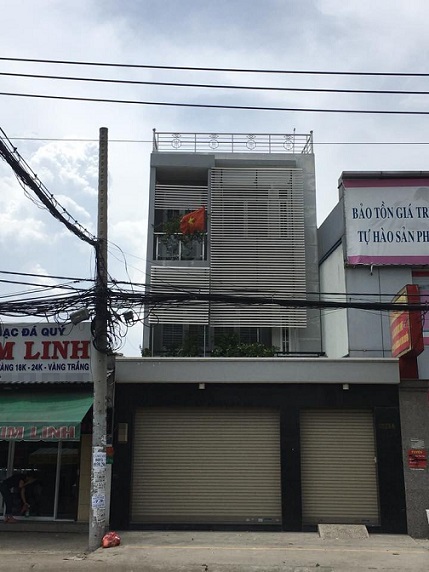 Nhà cho thuê nguyên căn MT đường Phan Văn Trị, Q. Gò Vấp, DT: 6x20m, giá: 45 tr/tháng