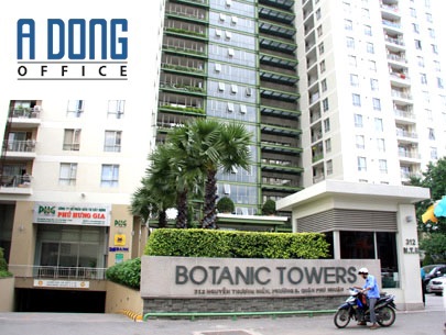 Cho thuê văn phòng tầng trệt siêu đẹp – Botanic Tower – Bình Thạnh