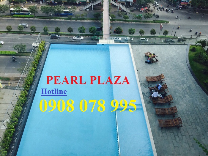 Cần cho thuê CH 2PN Pearl Plaza – 97 m2, view sông Sài Gòn, hướng Đông Nam – LH 0908 078 995