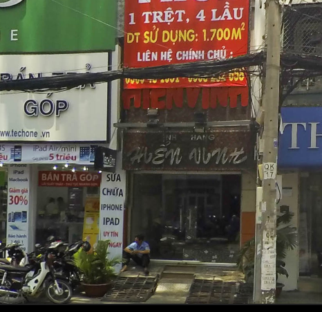 Cho thuê mặt bằng (riêng) mặt tiền đường Trần Quang Khải, Phường Tân Định, Quận 1