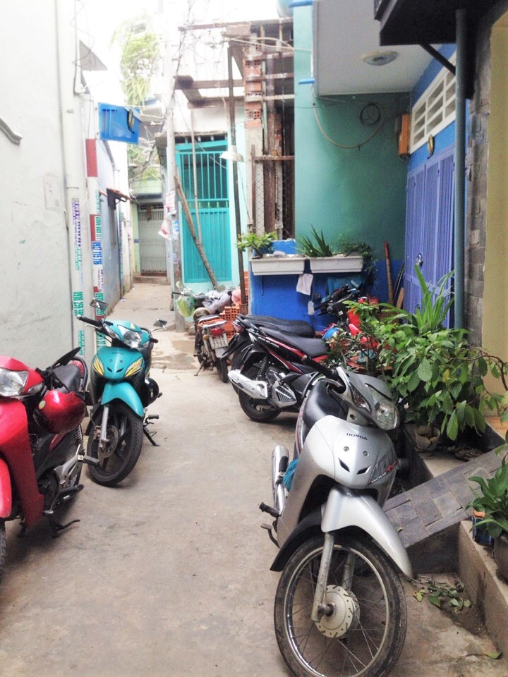 Cho thuê nhà hẻm 36 đường Tân Mỹ, P Tân Thuận Tây, quận 7