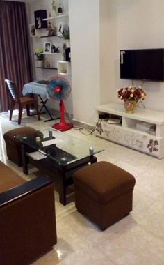 Cho thuê CHCC Khang Gia Tân Hương (Lucky Apartment), Tân Phú, diện tích 62m2, 2PN, Nội thất đầy đủ