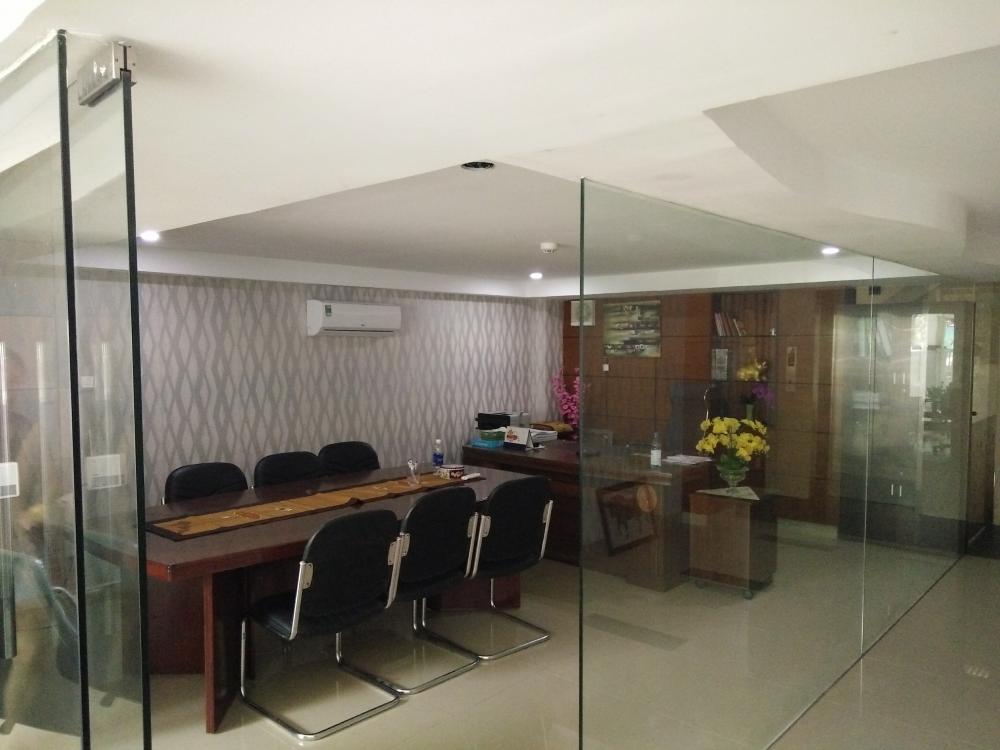Văn phòng mặt tiền 9A khu Trung Sơn, 1 hầm, 1 trệt, 1 lửng, 6x20m, thang máy