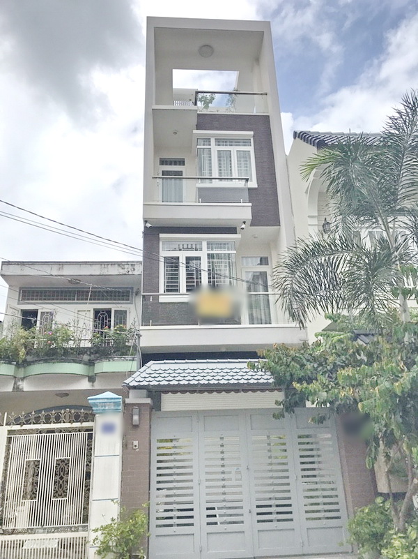 Cho thuê nhà mặt tiền đường 8m phường Tân Quy, Quận 7