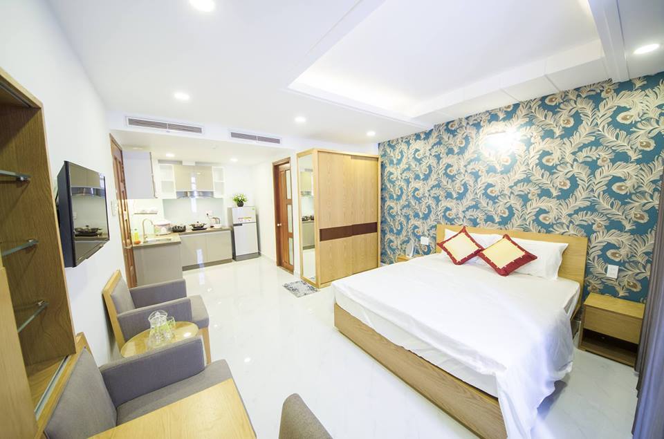 Cho thuê căn hộ tại đường Hoàng Văn Thụ, Phường 4, Tân Bình, Tp. HCM, diện tích 50m2, giá 10 tr/th