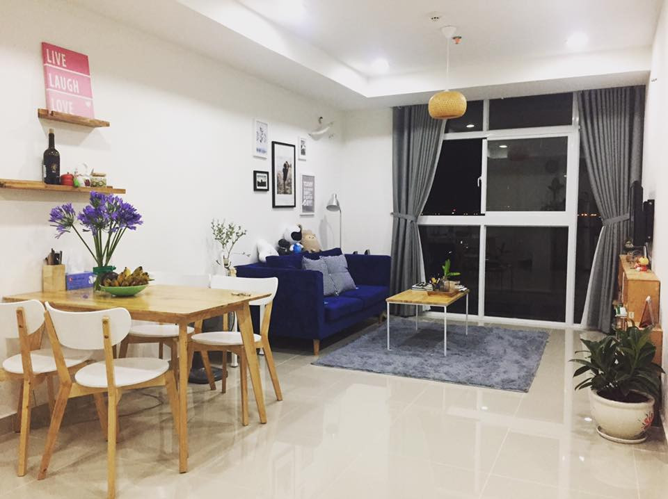 Cho thuê căn hộ 1PN 58m2 FULL nội thất cực đẹp như hình 7 triệu/th mặt tiền Nguyễn Văn Linh