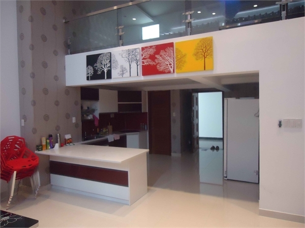 Căn hộ đầy đủ nội thất, thiết kế 2PN, giá 10tr/tháng, căn hộ Phú Hoàng Anh, Nguyễn Hữu Thọ, Quận 7
