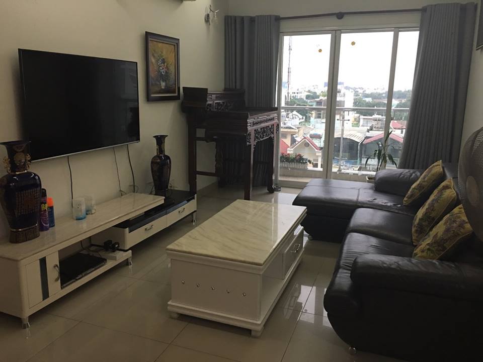 Cho thuê căn hô Carillon Apartment - 2PN , NT đầy đủ , Giá 14 triệu/tháng.