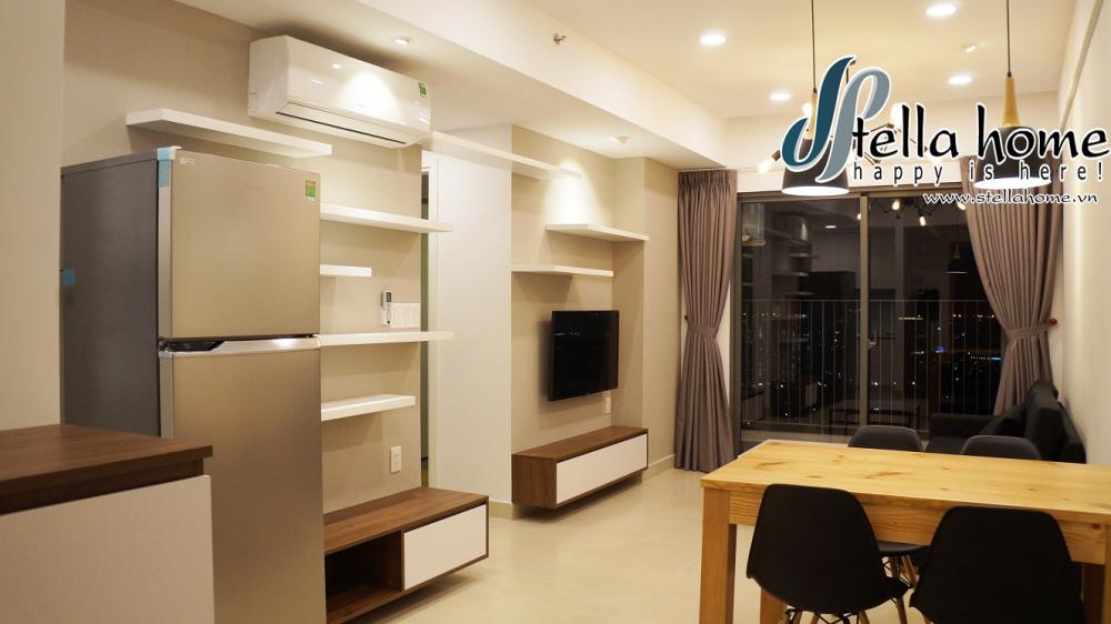 0901188718 - Huy cho thuê căn hộ 2 phòng ngủ đầy đủ nội thất tại Masteri Thảo Điền, lầu cao, view sông