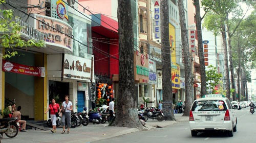 Cho thuê nhà nguyên căn mặt tiền Bùi Thị Xuân, Phường Phạm Ngũ Lão, Quận 1.