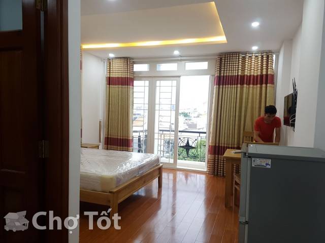 Cho thuê căn hộ Quận Phú Nhuận, 7,5 triệu/tháng. Full nội thất. Dịch vụ đầy đủ.