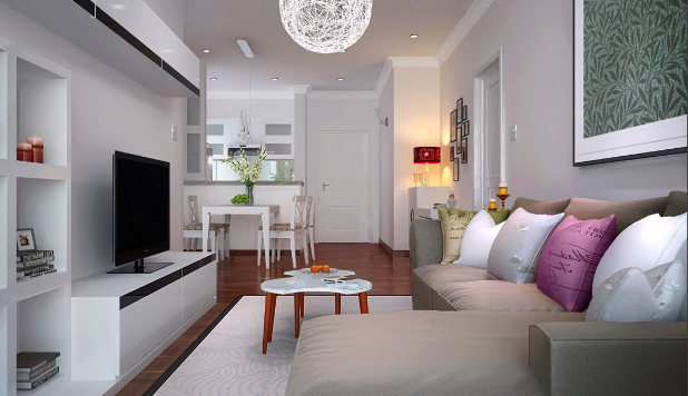 Cho thuê căn hộ Phú Hoàng Anh giá rẻ chỉ 8.5tr/tháng. Phòng đầy đủ nội thất