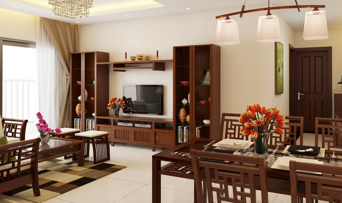 Cho thuê chung cư Ruby Garden, Tân Bình, 80m2, 2PN, giá 8 triệu/tháng